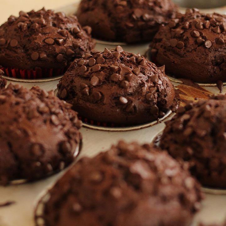 Muffins de Chocolate